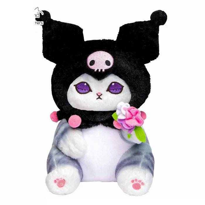 mofusand Sanrio Kuromi Plush Doll S Japan –