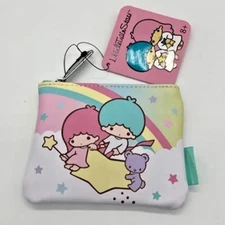 Loungefly Sanrio Little Twin Stars Coin Purse Cardholder NEW