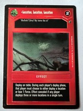 Star Wars CCG Dagobah Location, Location, Location FS Eligible Dollar Rare