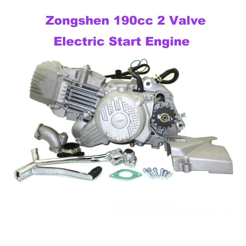 Zongshen 190cc Electric Start Engine ZS1P62YML-2 For Pit Dirt Bike Monkey  Dax