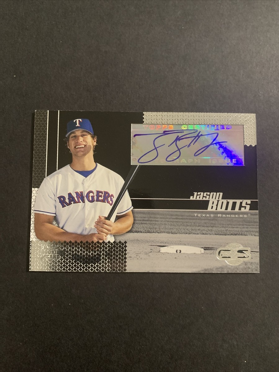 2006 Topps Co-Signers #105 Jason Botts (RC) Autograph | eBay