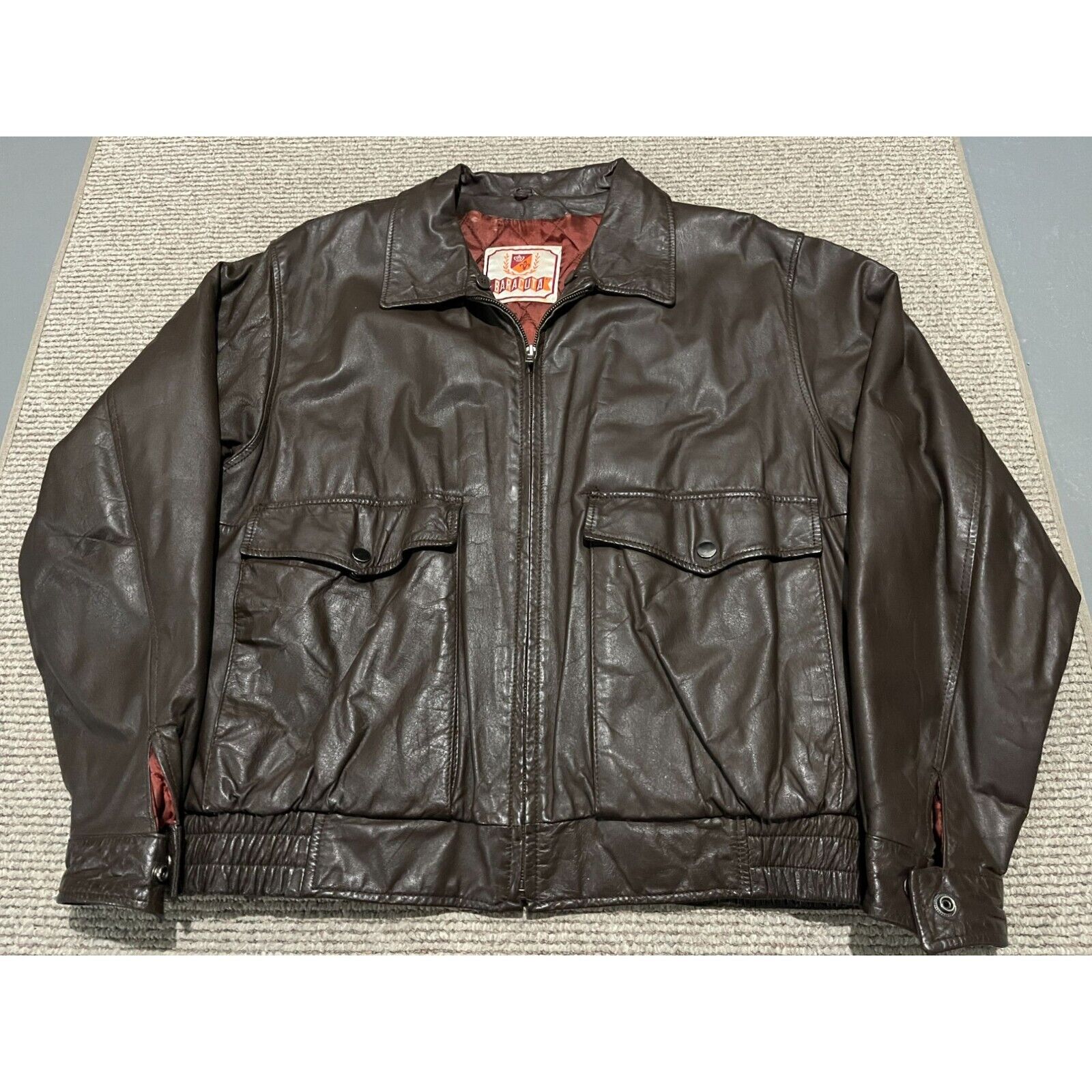 80s BARACUTA big size G9 opti zipper-