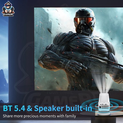 HCS350 PRO Game Projector Android 11 2.4G/5G WiFi HD 4K Retro Video Game Console - Picture 22 of 22