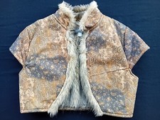 Ladies Faux Fur Vest Size L
