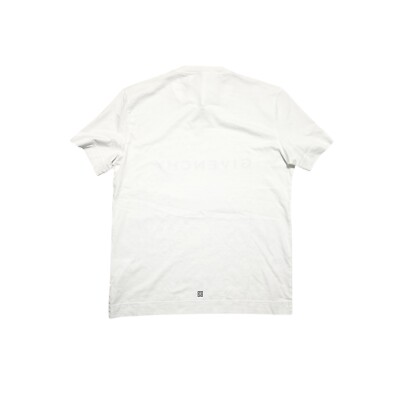 New Givenchy Logo White T-shirt Size XL | eBay