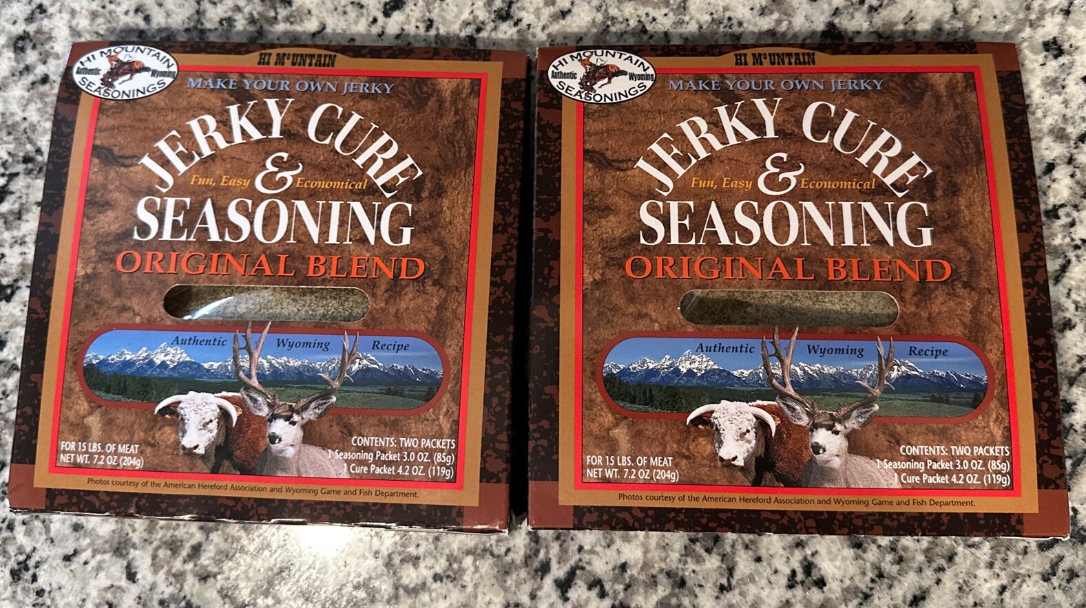 2 Hi Mountain Jerky Seasoning Original Blend Make Your Own Jerky 7.2