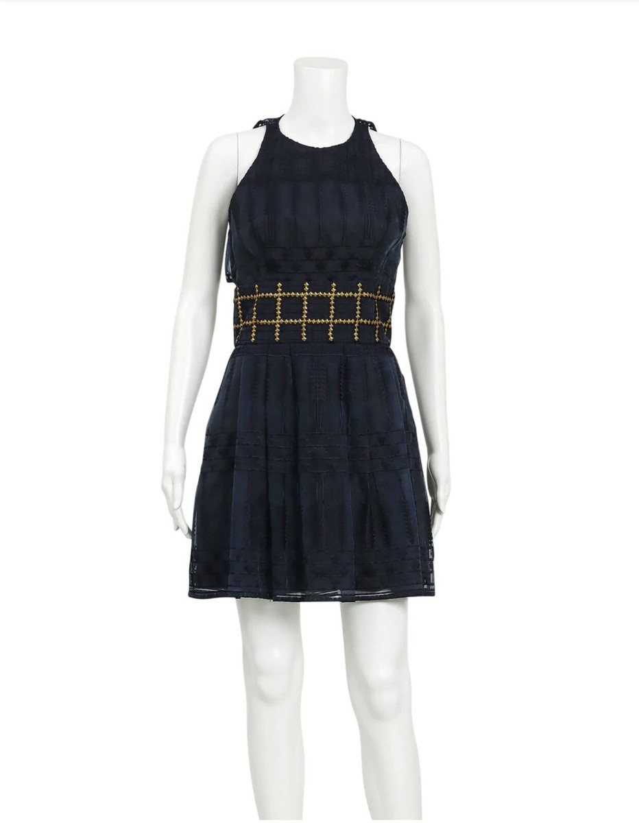 SASS AND BIDE CITY OF LIGTHS NAVY LACE DRESS NEW WITH OUT TAG SIZE US 6 |  eBay