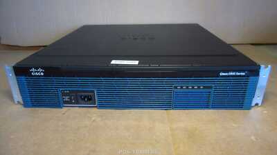Cisco 2921 V06 Integrated Services Router 2x Gigabit 4x EHWIC Slots  + RACK EARS