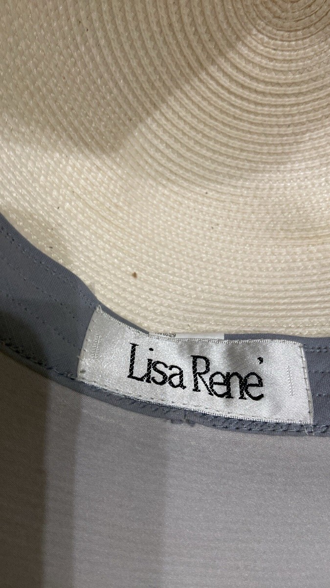 Beautiful Lt. Grey Church/Dress Hat By Lisa Rene display picture 3