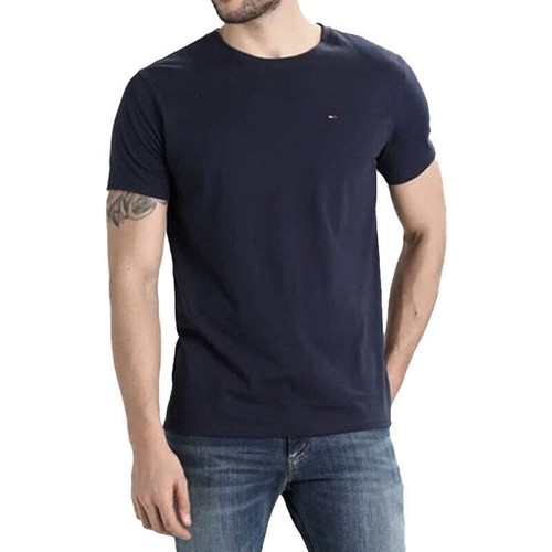 Tommy Hilfiger Camiseta Hombre Manga Corta Cuello Redondo Algodón Casual Verano - Imagen 9 de 24