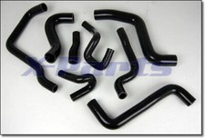 Golf 2 GTI 8V PF BP Water Hose BLACK Silicone Coolant Circuit