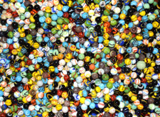 Lot of 24 Vacor Multi-Color Bright Mixed Swirl Marble .625" 5/8" Mint