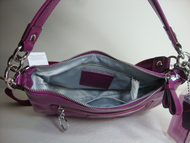 バッグ Coach Daisy Leather Liquid Shoulder Bag Coach daisy leather bag - Gem