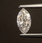 GIA certified loose .56ct VVS2 H Marquise cut diamond vintage estate antique — photo 2