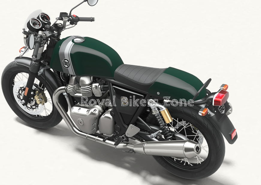 Royal Enfield "DUAL SEAT COWL, BRITISH RACING GREEN" For Continental GT 650 eBay