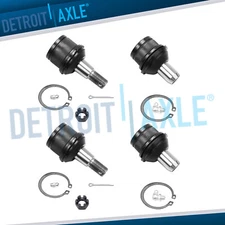 Front Upper & Lower Ball Joints for Ford F-250  F-350 Super Duty Excursion 2WD