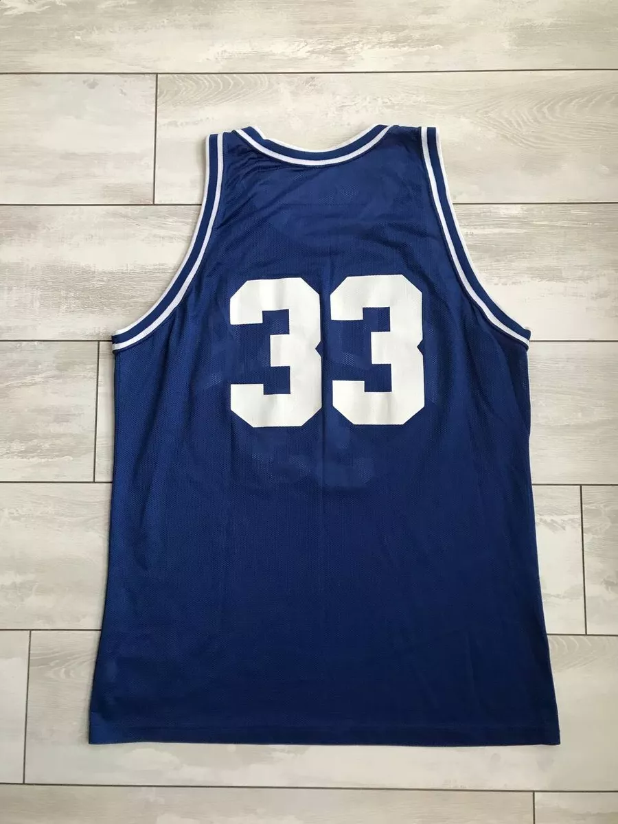 Grant Hill #33 Custom College Basketball Jersey Blue - Top Smart