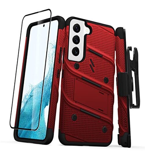 Bolt Bundle for Galaxy S22 Case with Screen Protector Kickstand Holster