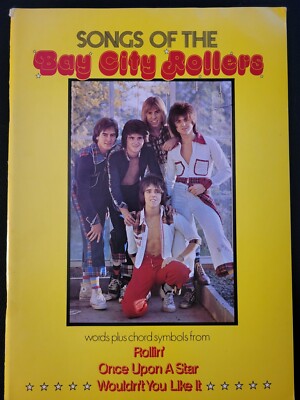 Songs of The Bay City Rollers, Words Plus Chord Symbols, Paperback, 1975