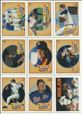 1991 Nolan Ryan Ted Williams Upper Deck Baseball Heroes (40) Cards (4) Set Lot