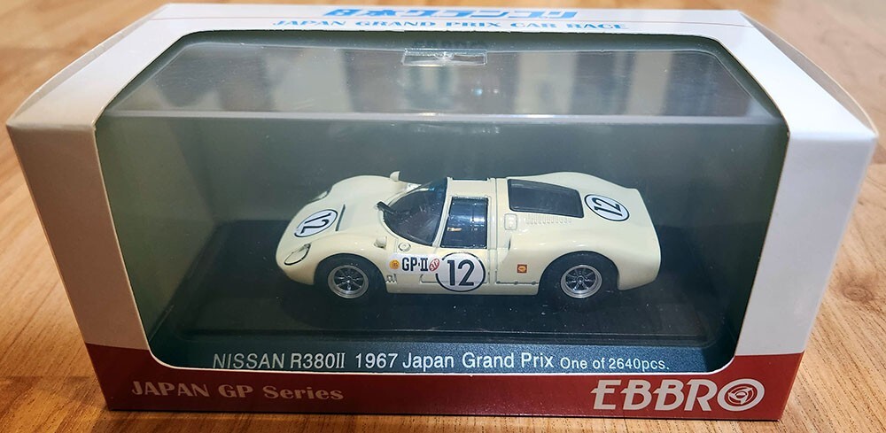 NISSAN R380 II 1967 Japan GP ／エブロ・EBBRO Ebbro Japan GP 1/43 Nissan R380II Grand Prix 1967 #12 Racing