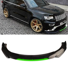 For JEEP Grand Cherokee Front Bumper Lip Spoiler Splitter Gloss Black Green