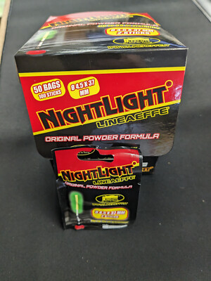 Knicklicht 10/20/50/100  Box Knicklichter extrem hell  Bissanzeiger Lineaeffe