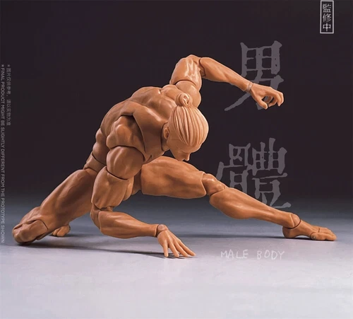 1/12 Romankey X COWL Super-flexible Body Muscle Action Figure 12inches - Picture 7 of 16