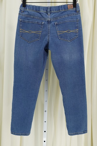 Jordache Youth Girl Skinny Fit Adjustable Elastic Waist Jeans Size 10 1/2 Plus - Picture 7 of 18