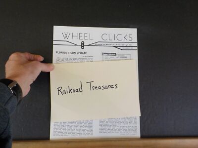 Wheel Clicks 1983 November Pacific Railroad Society Florida Zug-Update
