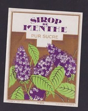 Old Label France BN180795 Mint Syrup