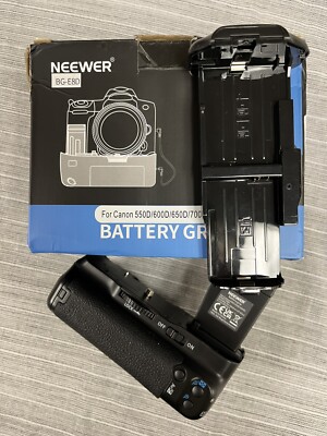 Neewer BG-E8 Replacement Battery Grip for Canon EOS 550D 600D 650D 