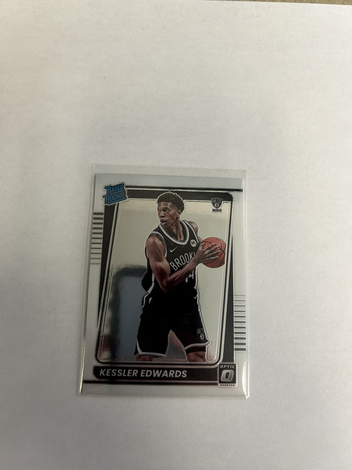 2021-22 Panini Donruss Optic - Rated Rookie #154 Kessler Edwards (RC)