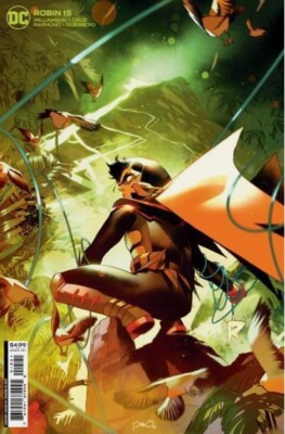 Robin #15 Cover B Simone Di Meo Card Stock Variant