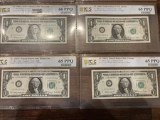 8x PCGS Graded Banknotes Lot – Canada $2 Devil’s Face & US $1 Gem UNC PPQ