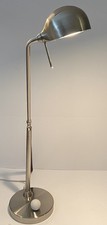 Vintage 30 Silver Chrome Golf Club Desk Lamp Rare Works
