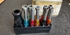 VINTAGE XCELITE USA NO.PS-120 11 PIECE SAE NUTDRIVER TOOL SET 3/32" to  3/8"