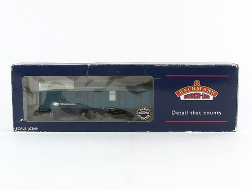 BACHMANN : SPUR OO : 39-182 : BR MK 1 VOLLBREMSE NCX 'ZEITUNGEN' BLAU : 95211 | Condition: New
