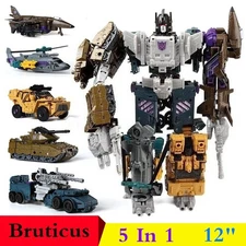 New In Stock Bruticus G1 Combaticons HZX 5 In 1 Action Figure IDW 12" Kids Toys