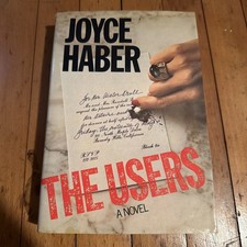The Users Joyce Haber 1977 HC/DJ First Edition 6th Printing Hollywood Novel