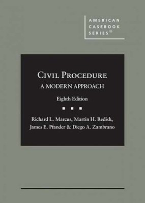 Civil Procedure, A Modern - Hardcover, by Marcus Richard; Redish - Very Good