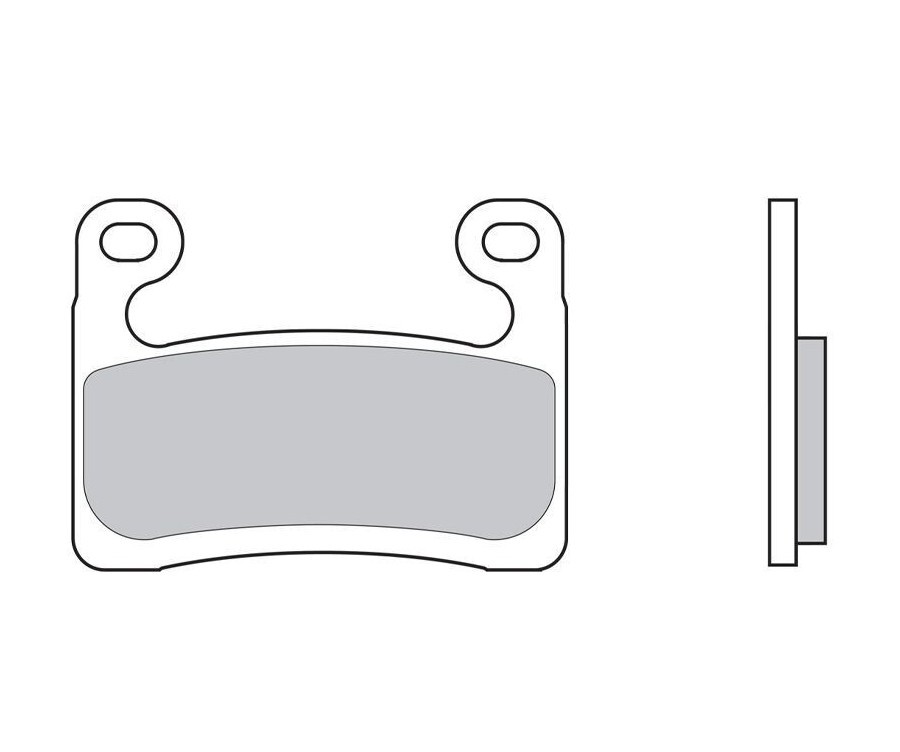 Plaquettes de frein Brembo 07GR90SA route métal fritté haute performance