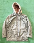 US Military Vintage 40s WW2 OG Faux Fur Talon Zip Hood B-9 Parka Jacket Mens L