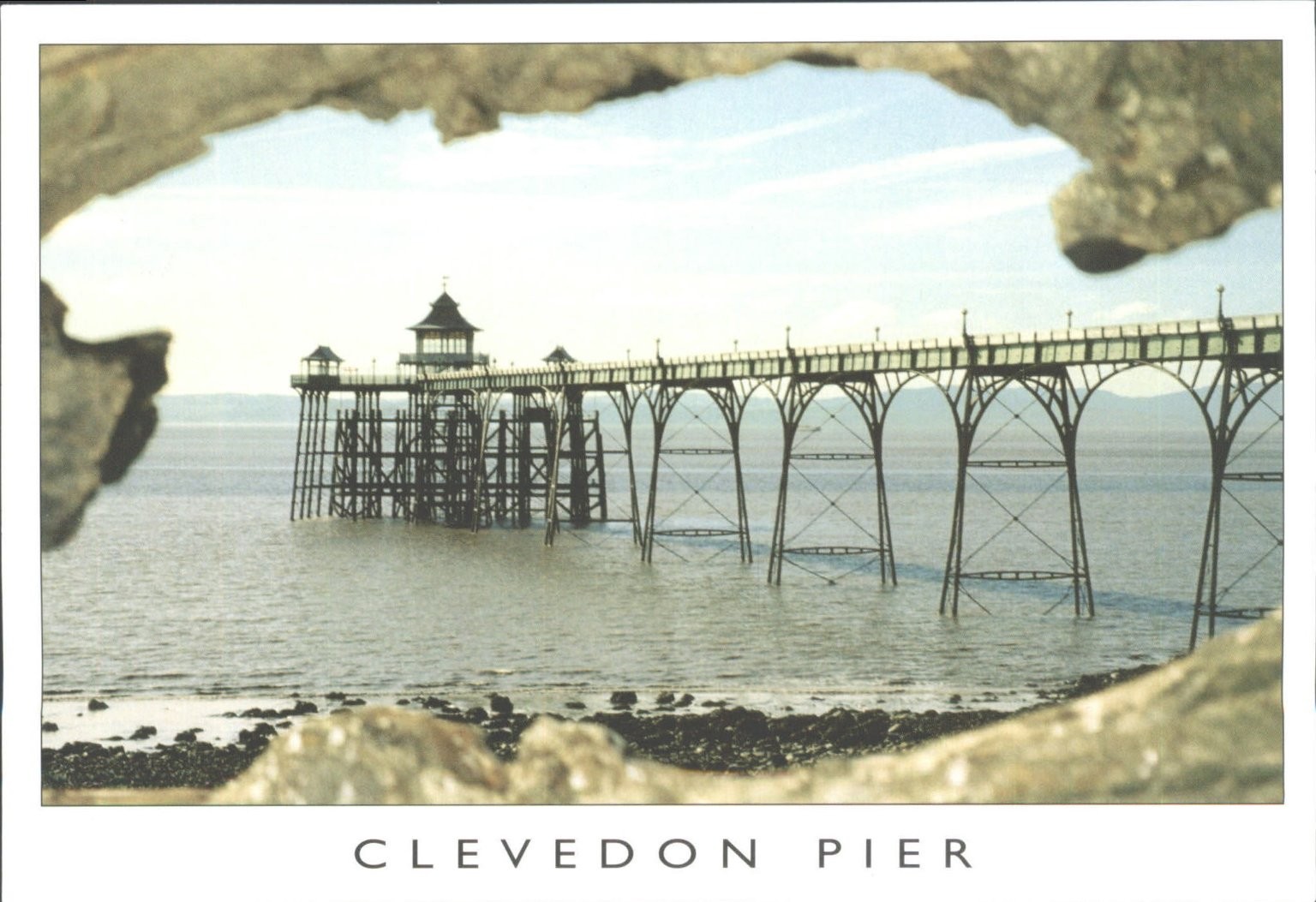 Clevedon Pier North Somerset UK Postcard Provincial Pictures PP79