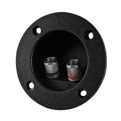 Install Bay TCRB2 Terminal Cup 2 inch Round Binding Post Nickel - Each