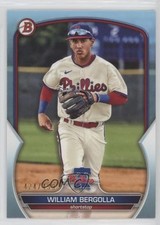 2023 Bowman Prospects Sky Blue 424/499 William Bergolla #BP-67 3r4