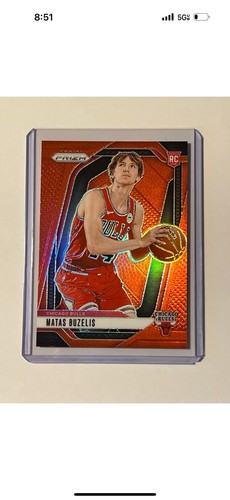 2024-25 Panini Prizm Matas Buzelis Rookie Ruby Red Holo #194/225 SSP RC Bulls - Bild 1 von 3