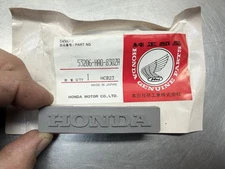 NOS Honda 1988 250es big red Dash Insert  53206-HA0-830ZA super red New BinA