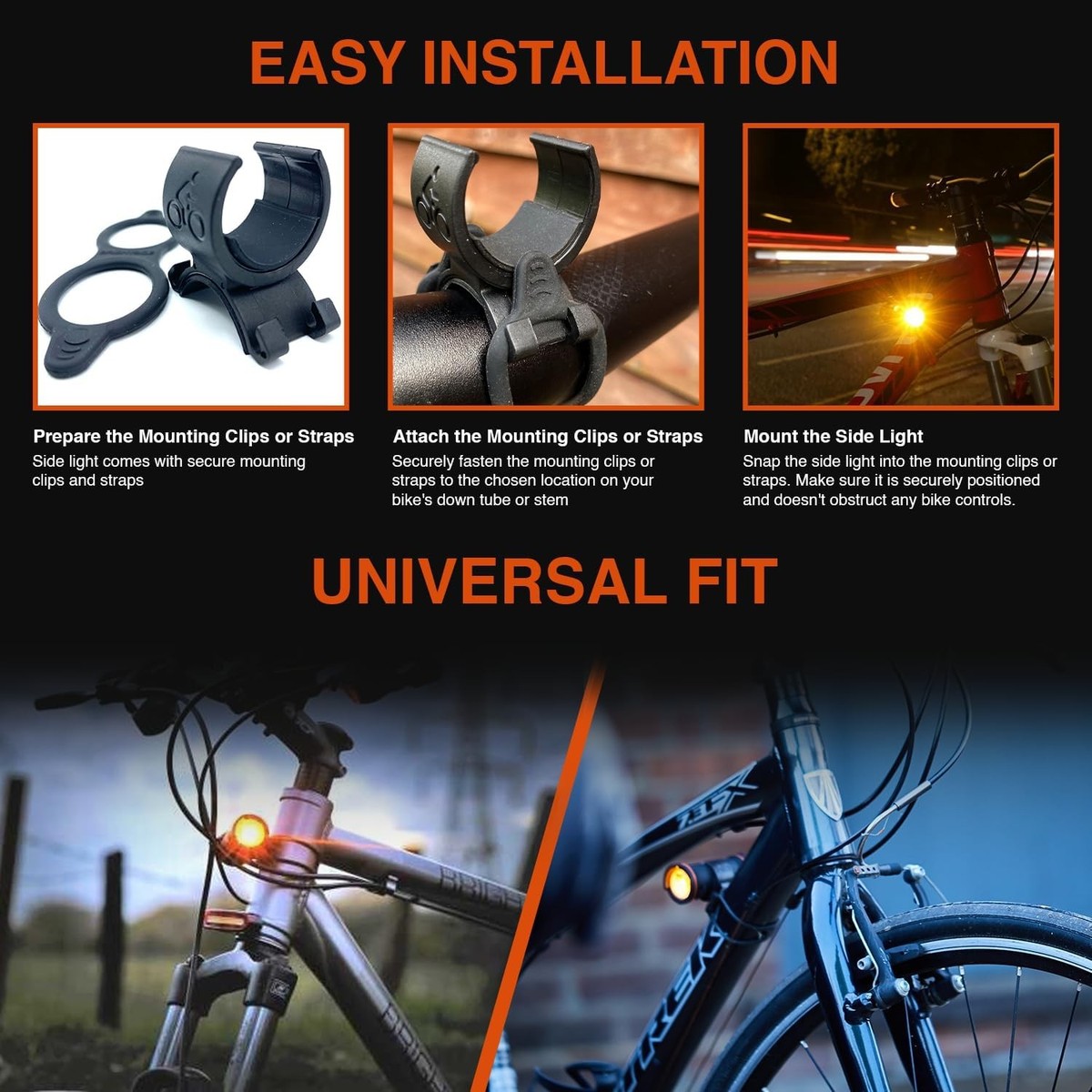 Bicycle Lights Brightside Bike Brightside Side Lights For Bright