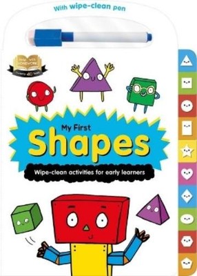 Igloobooks Help with Homework: My First Shapes-Wipe-Clean Activitie (Board Book)